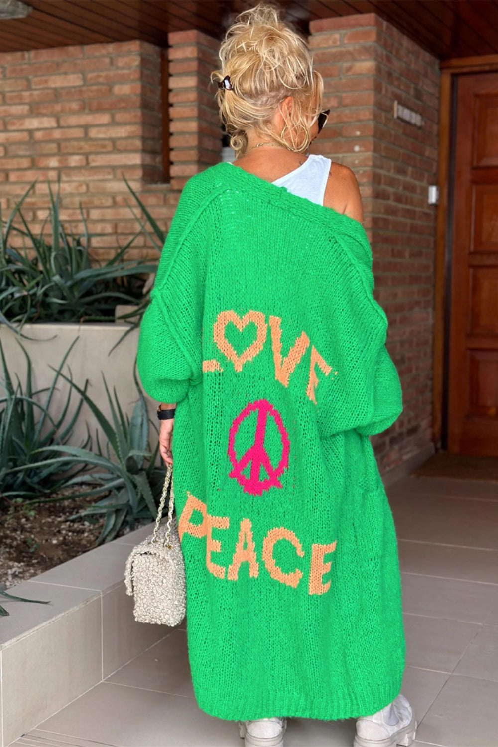 Giovanna | Cardigan lung oversized
