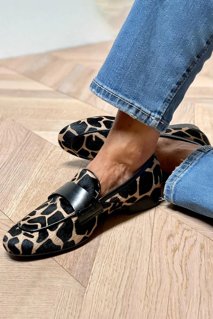 Selena | Mocassini Animal Print