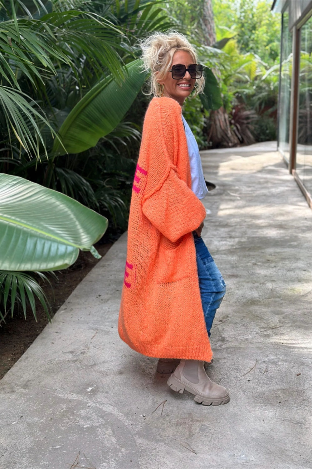 Giovanna | Cardigan lung oversized