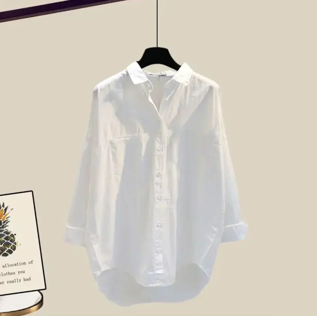 Tina – Set de Damă 3 Piese Confortabil din Material Moale cu Mâneci Lungi