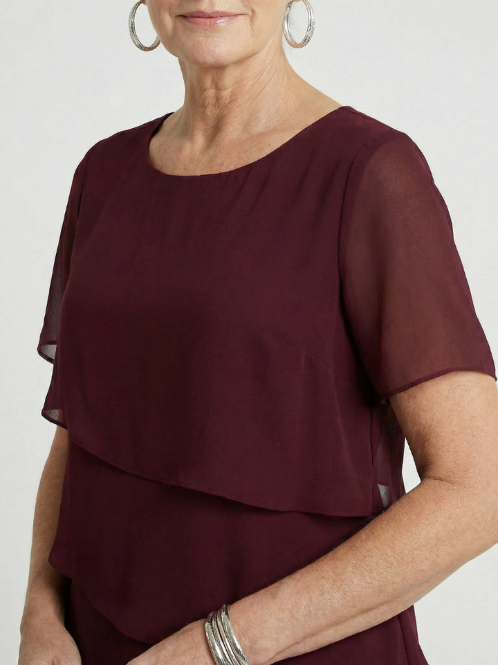 Bea | Rochie Midi Moale cu Contur