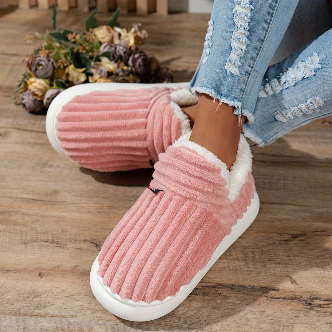 CozyStep – Papuci de casă pufoși