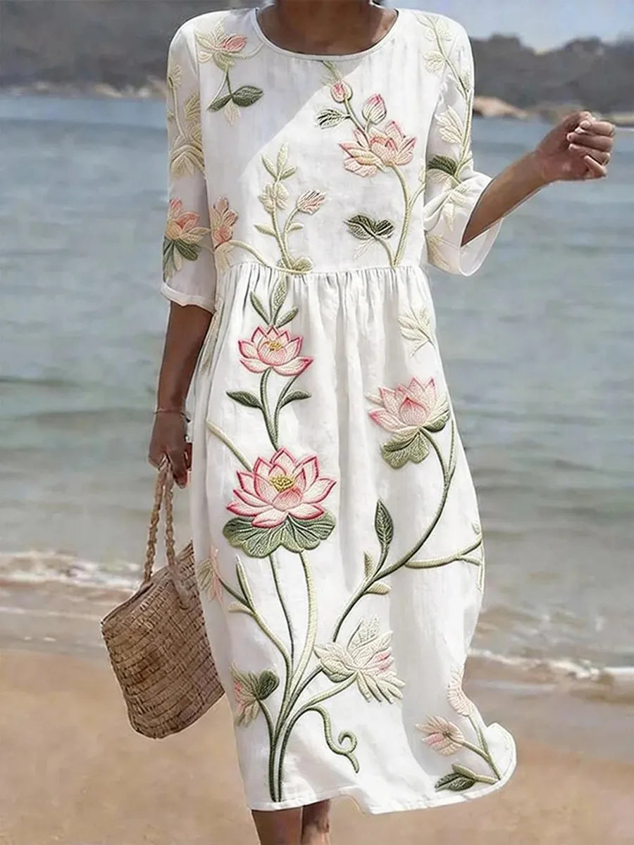 Chloe | Rochie Florală Elegantă