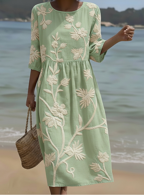 Paige | Rochie Florală Elegantă