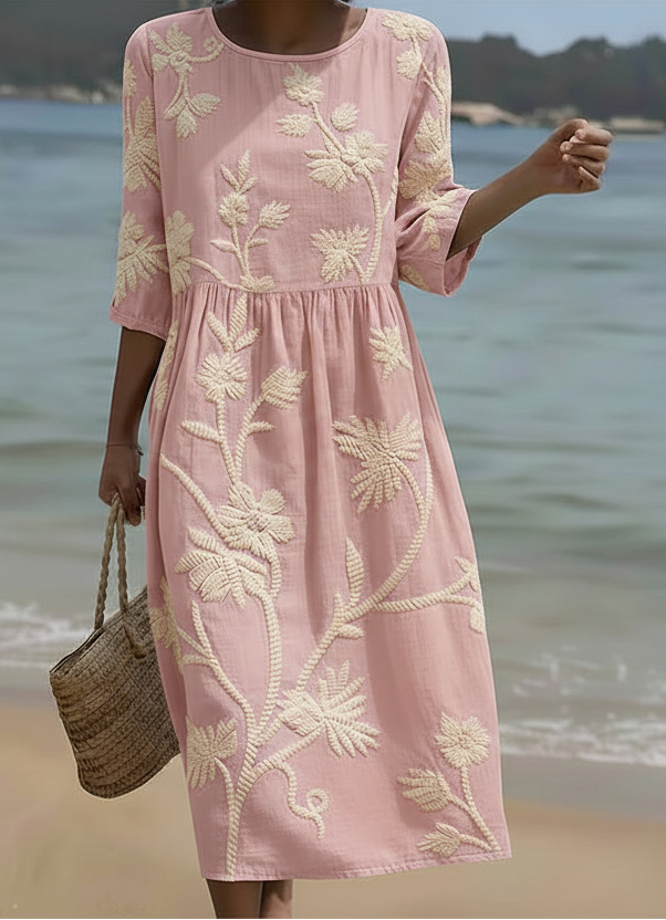 Brianna | Rochie Florală Elegantă