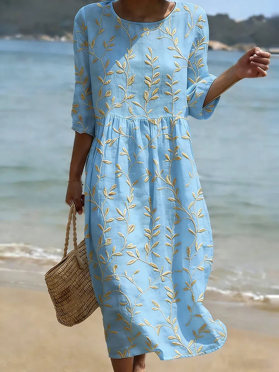 Jade | Rochie Florală Elegantă