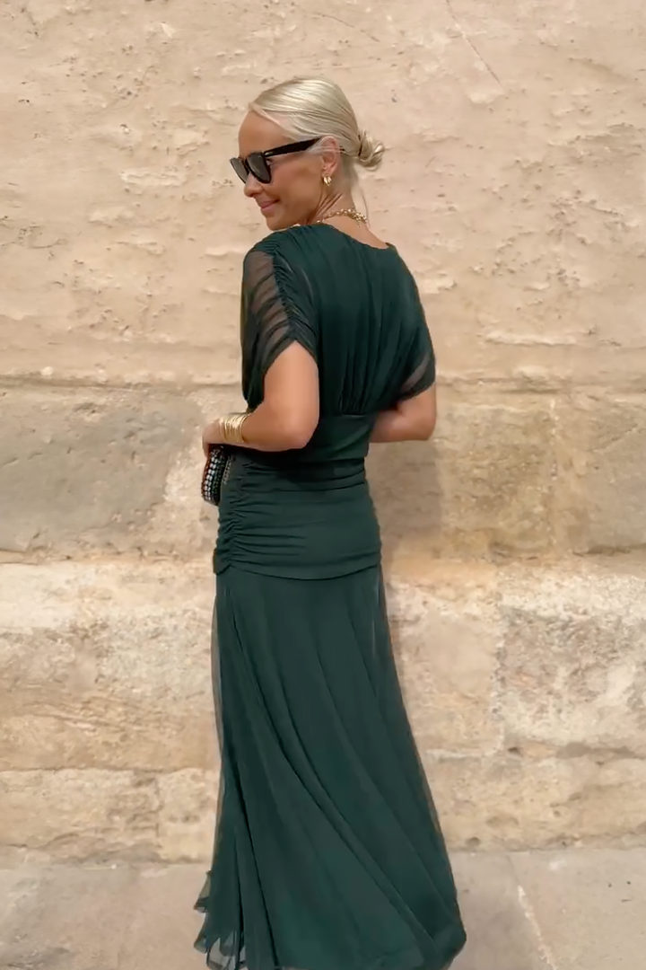 Rochie Luisa cu Decolteu în V
