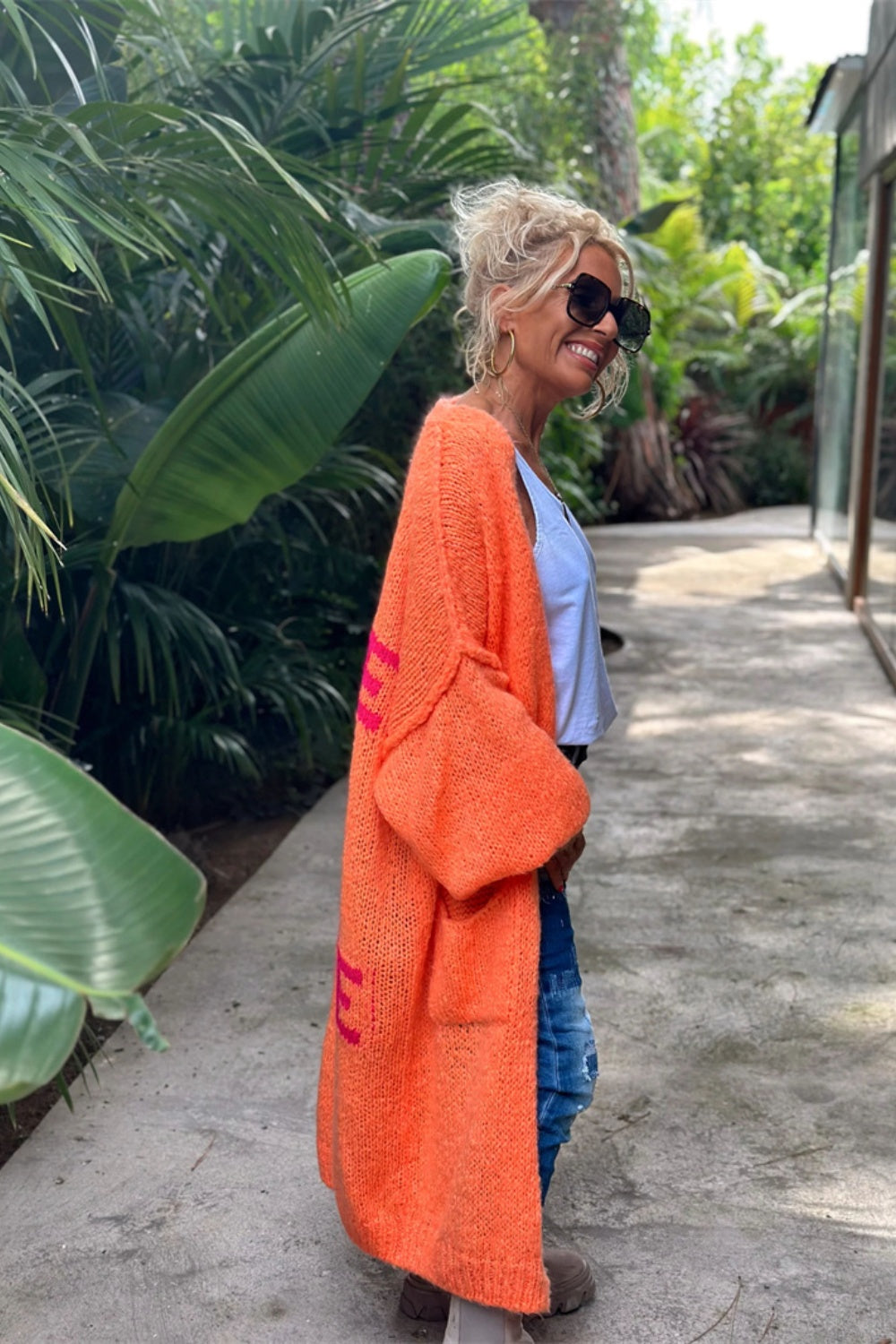 Giovanna | Cardigan lung oversized