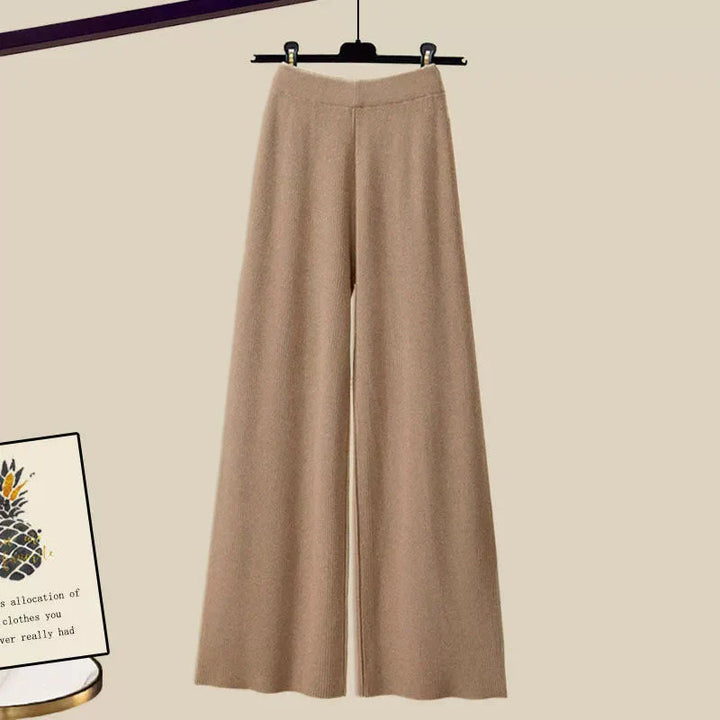 Tina – Set de Damă 3 Piese Confortabil din Material Moale cu Mâneci Lungi