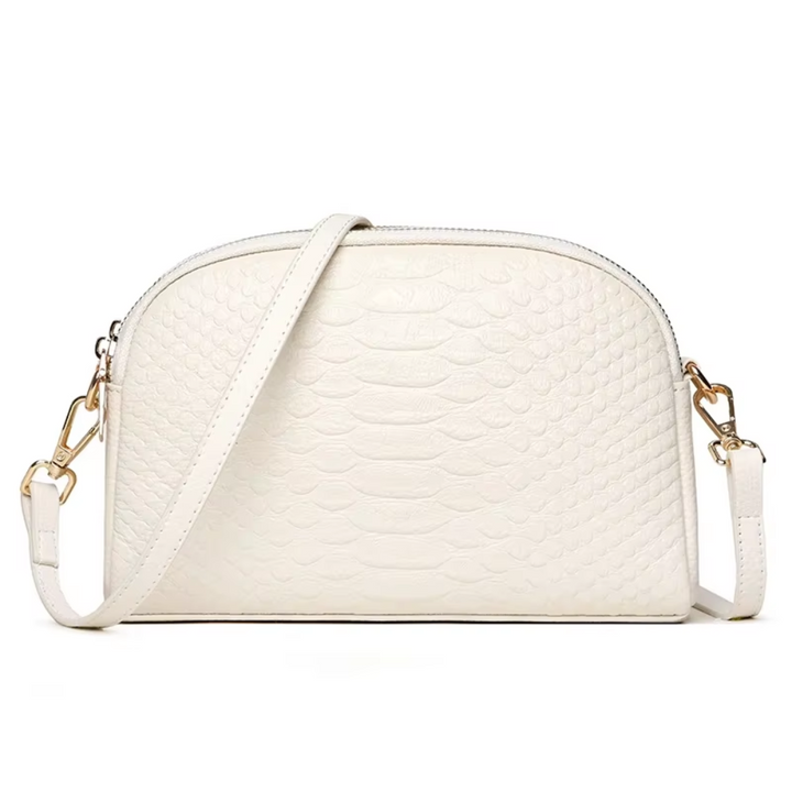 Cora | Belle mini geantă crossbody din piele ecologică cu model crocodil