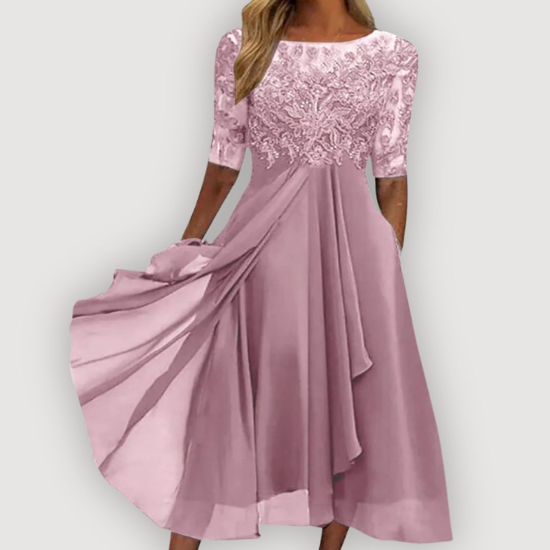 Maria | Rochie Elegantă din Chiffon
