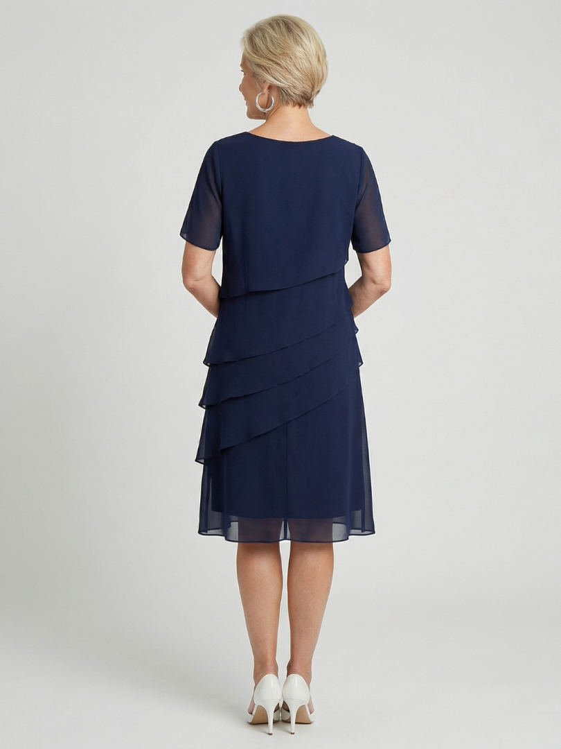 Bea | Rochie Midi Moale cu Contur