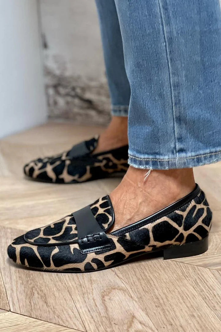 Selena | Mocassini Animal Print