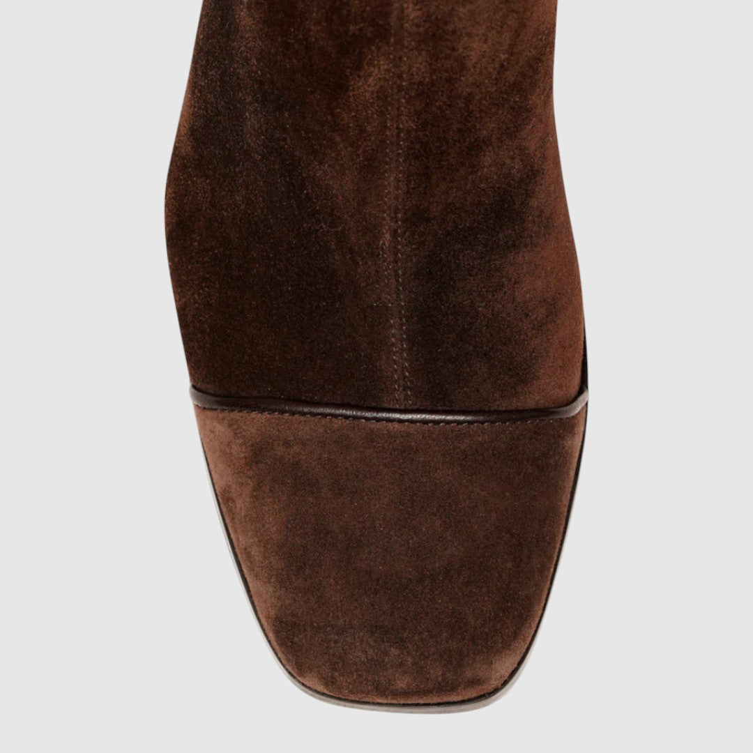 Mara – Botine Elegante din Piele Întoarsă