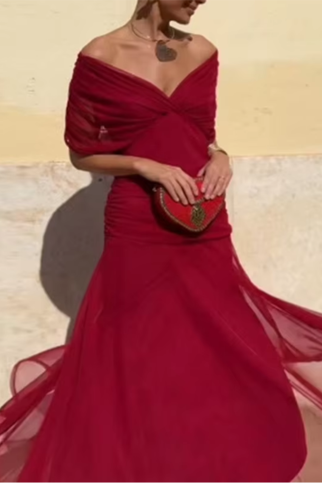 Rochie Luisa cu Decolteu în V