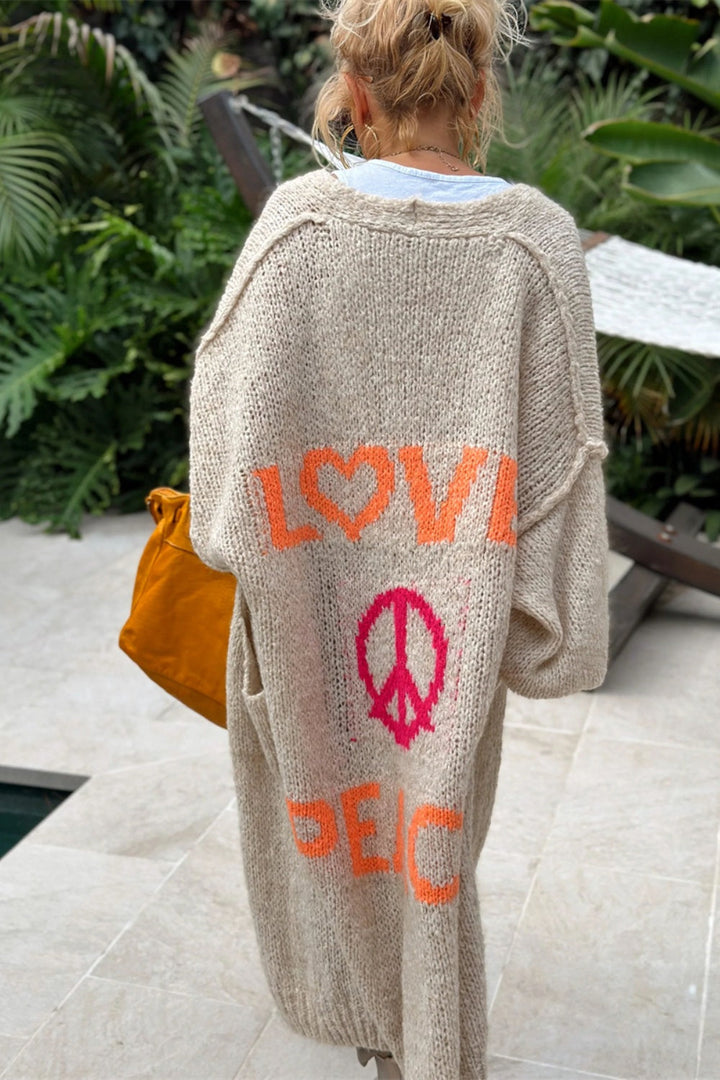 Giovanna | Cardigan lung oversized
