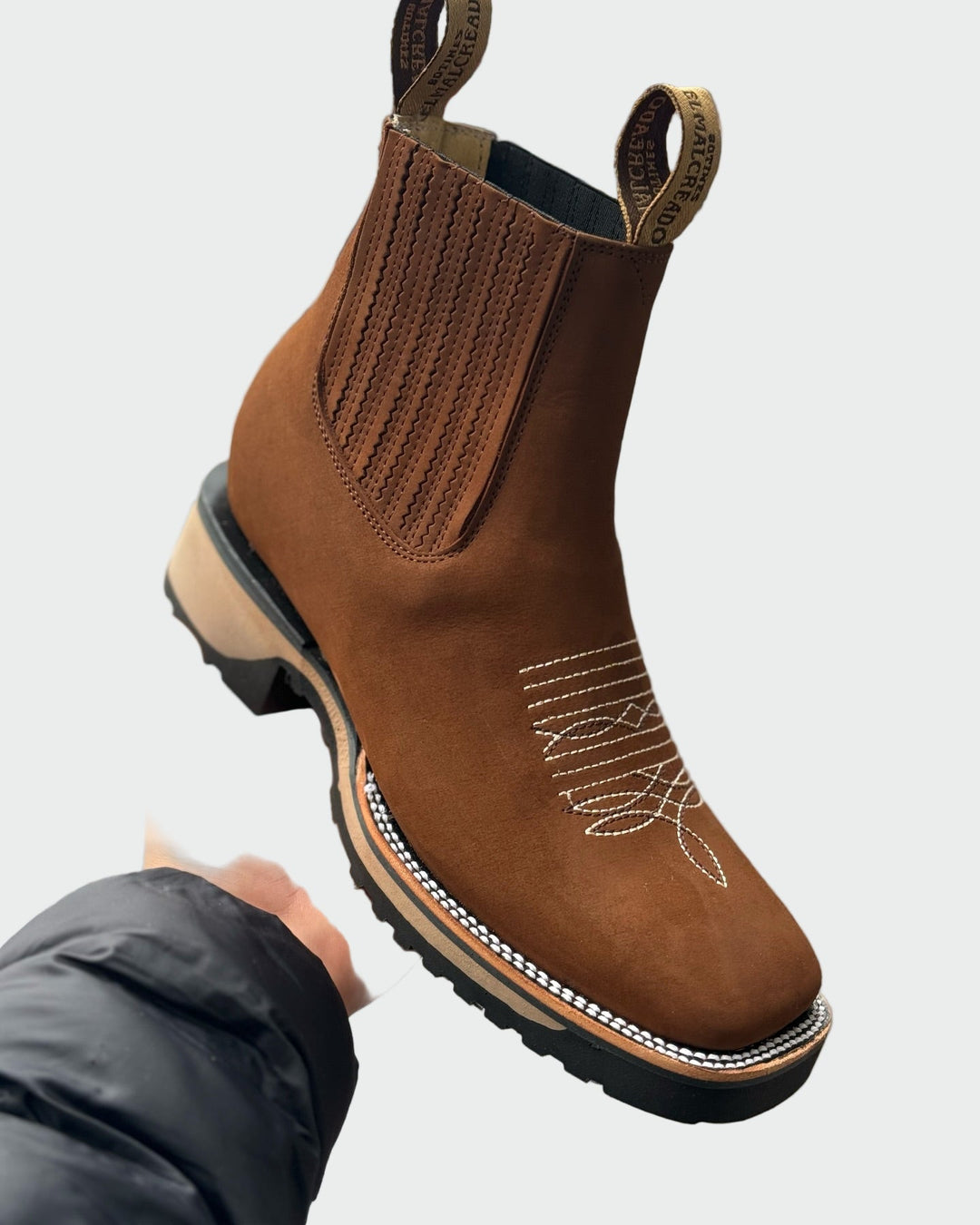 Ankica - Botine din piele de cowboy