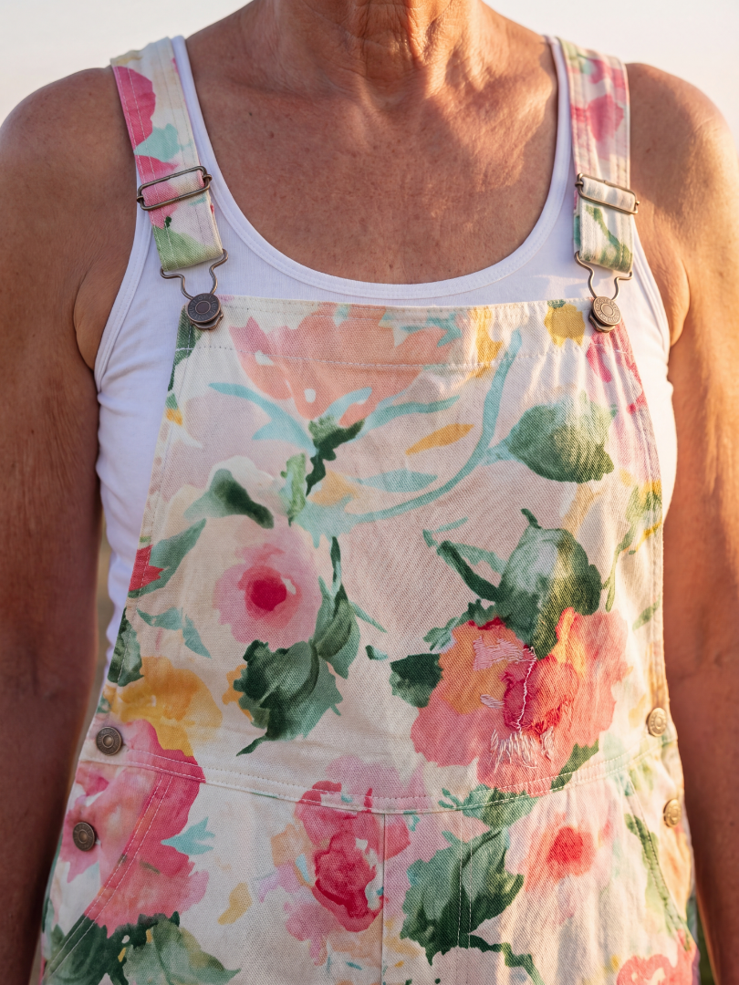 Jose | Salopetă Florală Moale