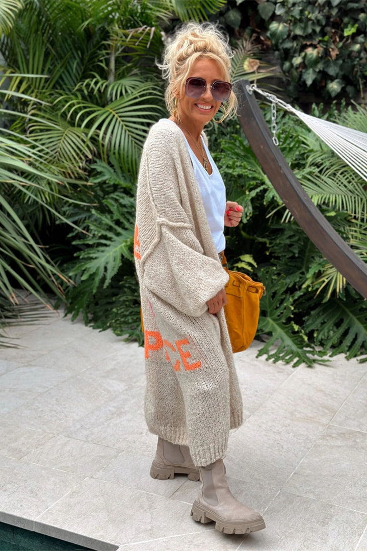 Giovanna | Cardigan lung oversized