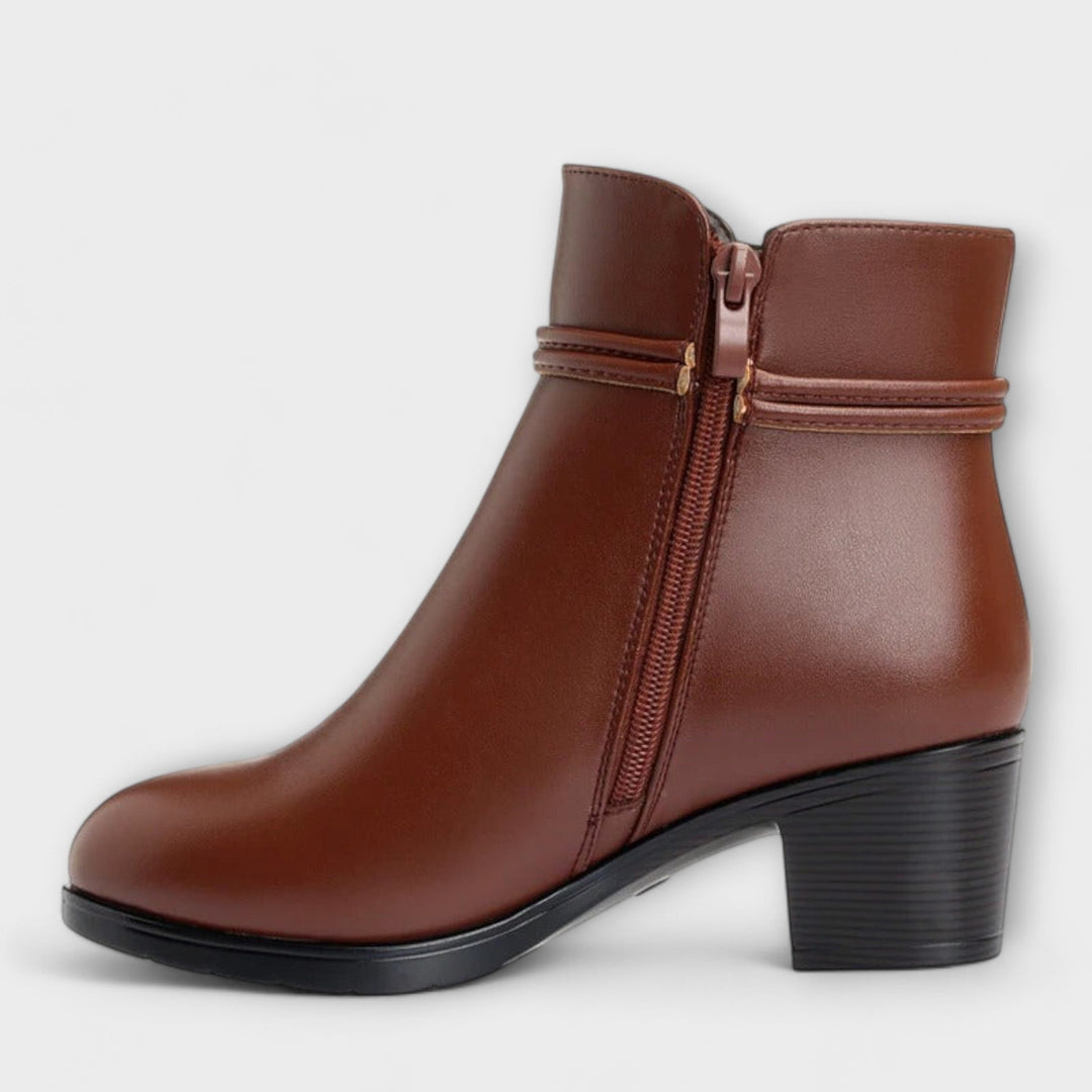 Emilia – Botine elegante de iarnă cu fermoar