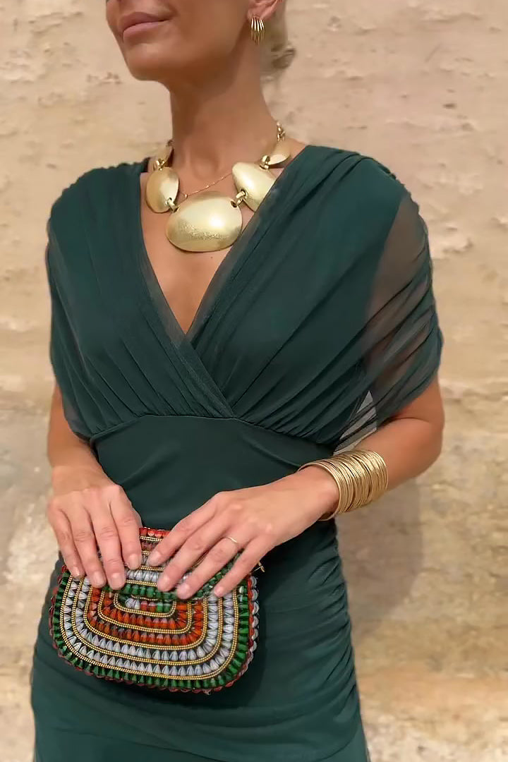 Rochie Luisa cu Decolteu în V