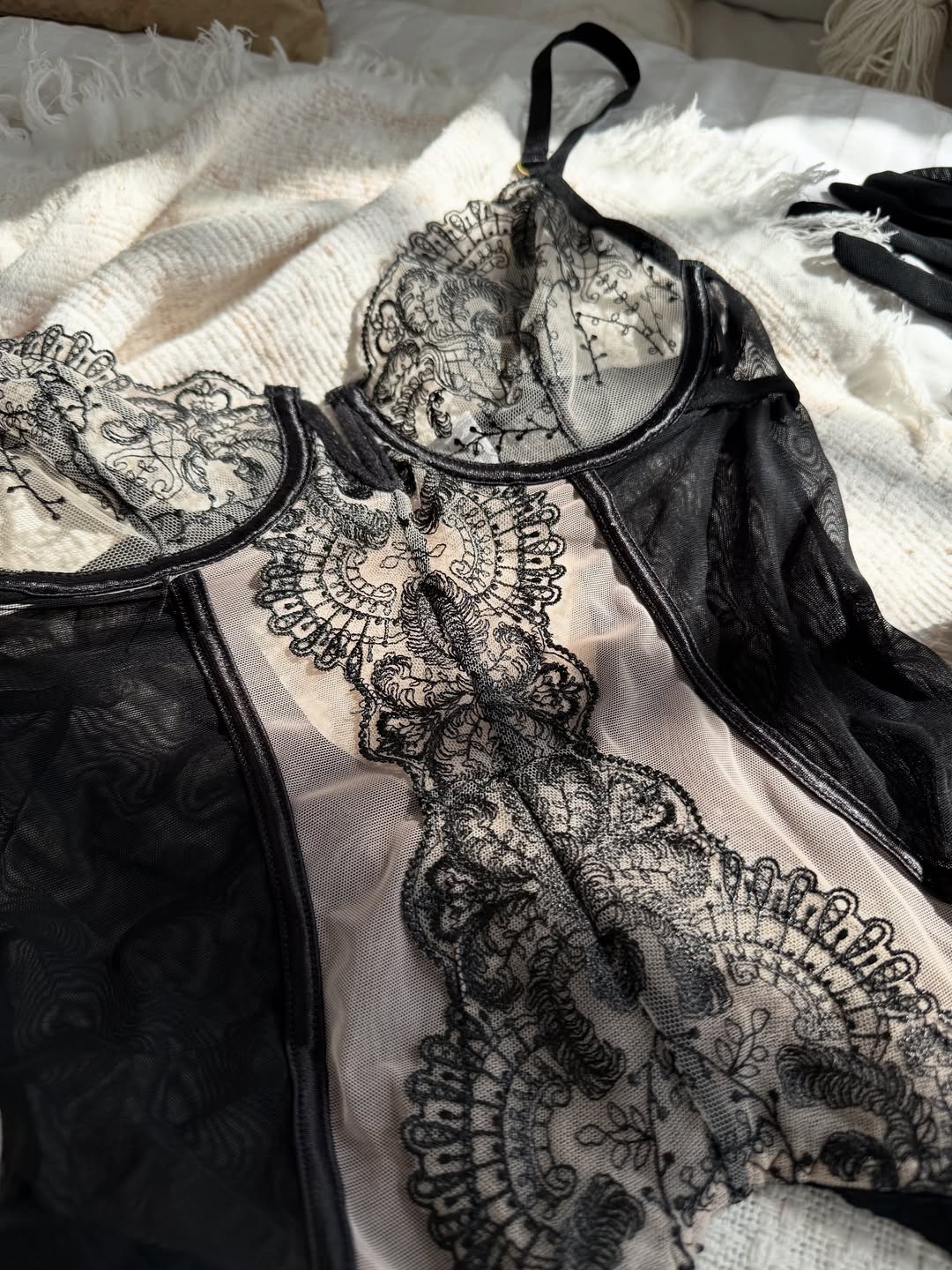 Mila™ | Set de Lenjerie din Dantelă de Lux