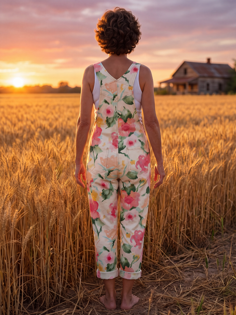 Jose | Salopetă Florală Moale