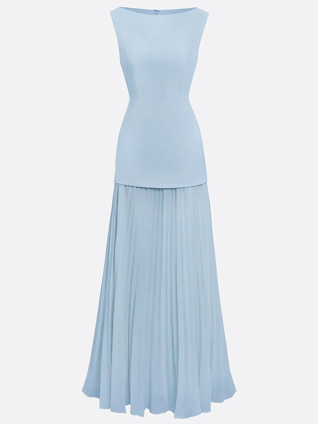 Molly | Rochie lungă plisată