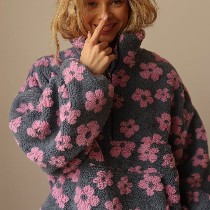 Amalia | Pulover Sherpa boho