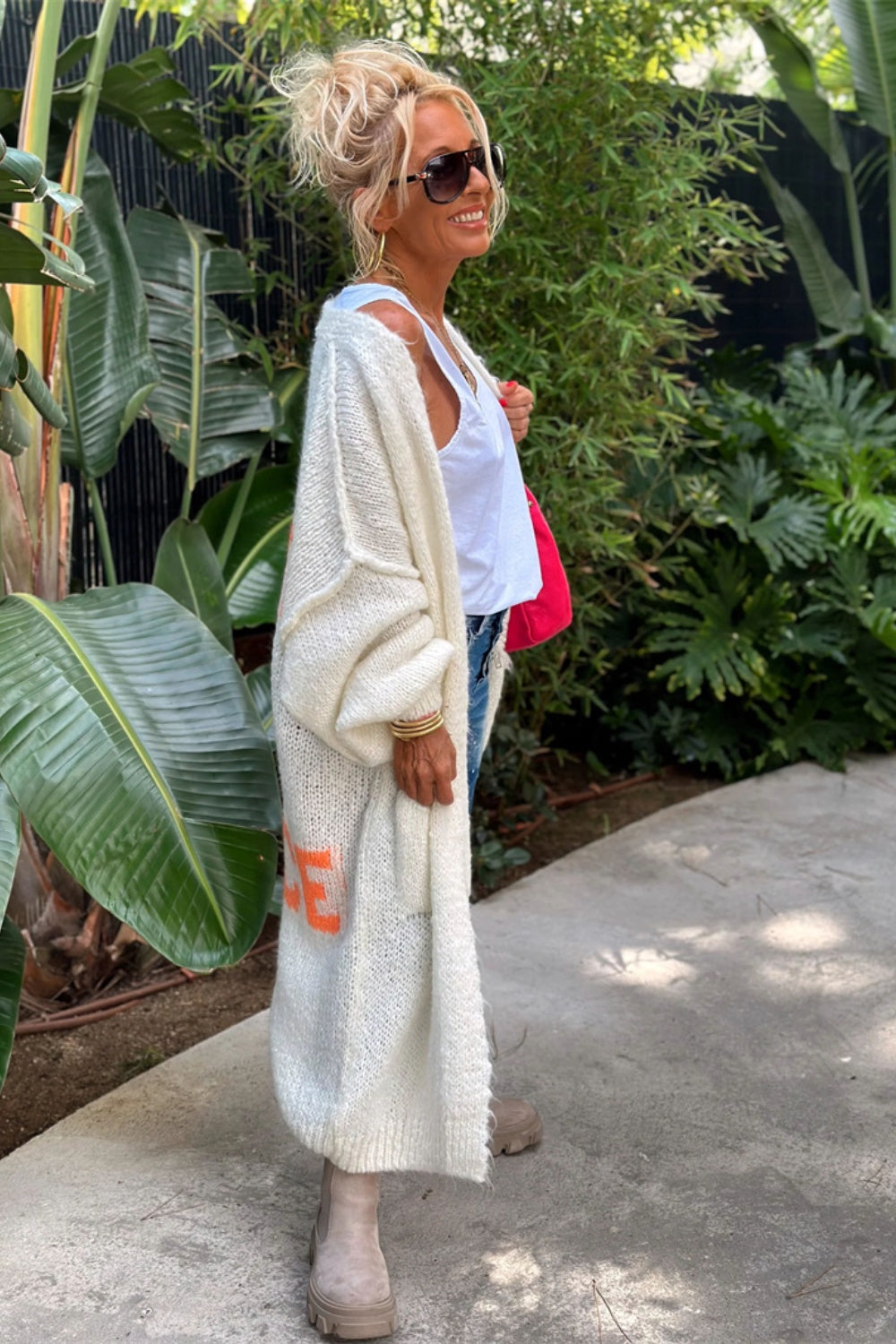 Giovanna | Cardigan lung oversized