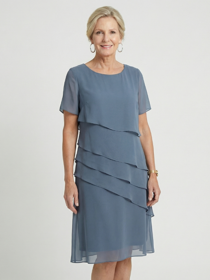 Bea | Rochie Midi Moale cu Contur
