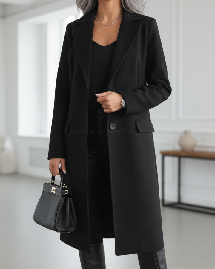 Judith | Palton lung elegant din lână