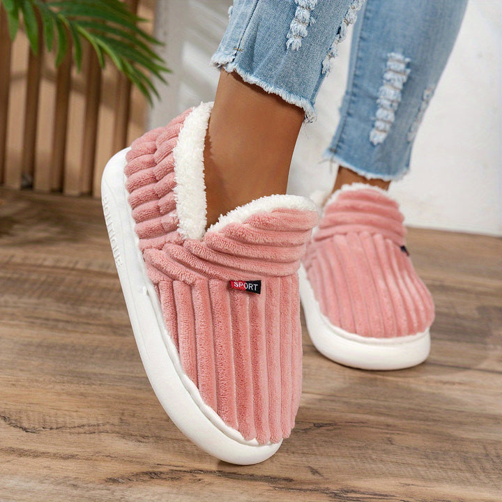 CozyStep – Papuci de casă pufoși