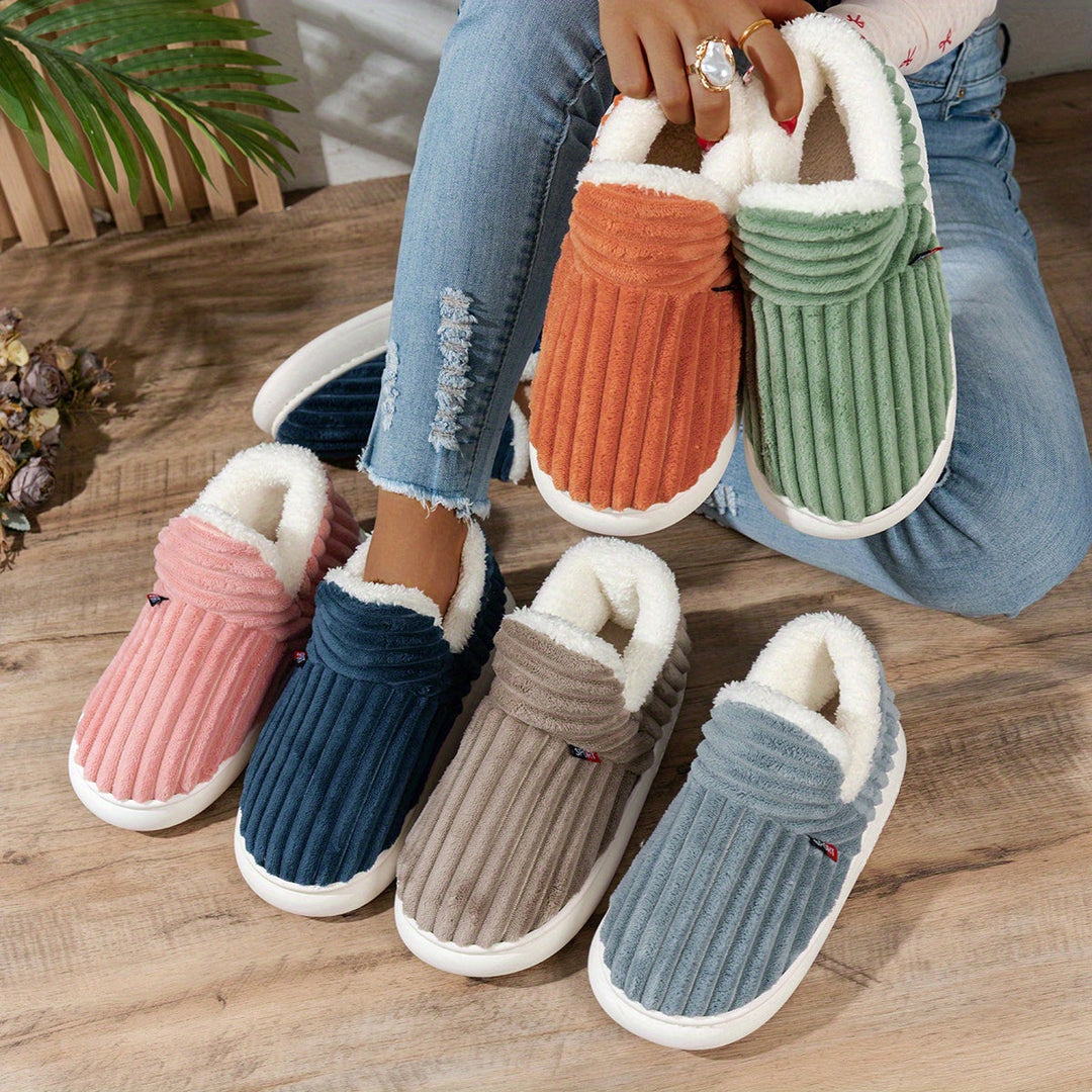 CozyStep – Papuci de casă pufoși