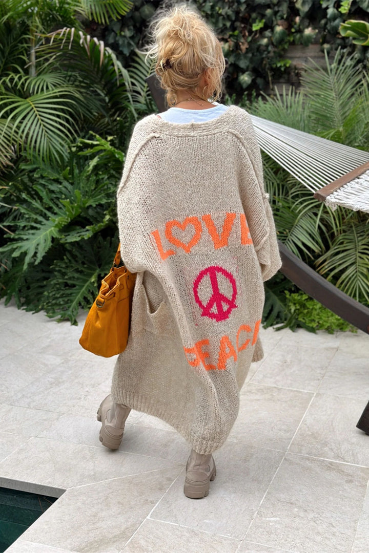 Giovanna | Cardigan lung oversized
