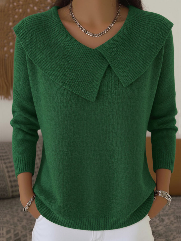 Lucia | Pulover Cald cu Guler Moale