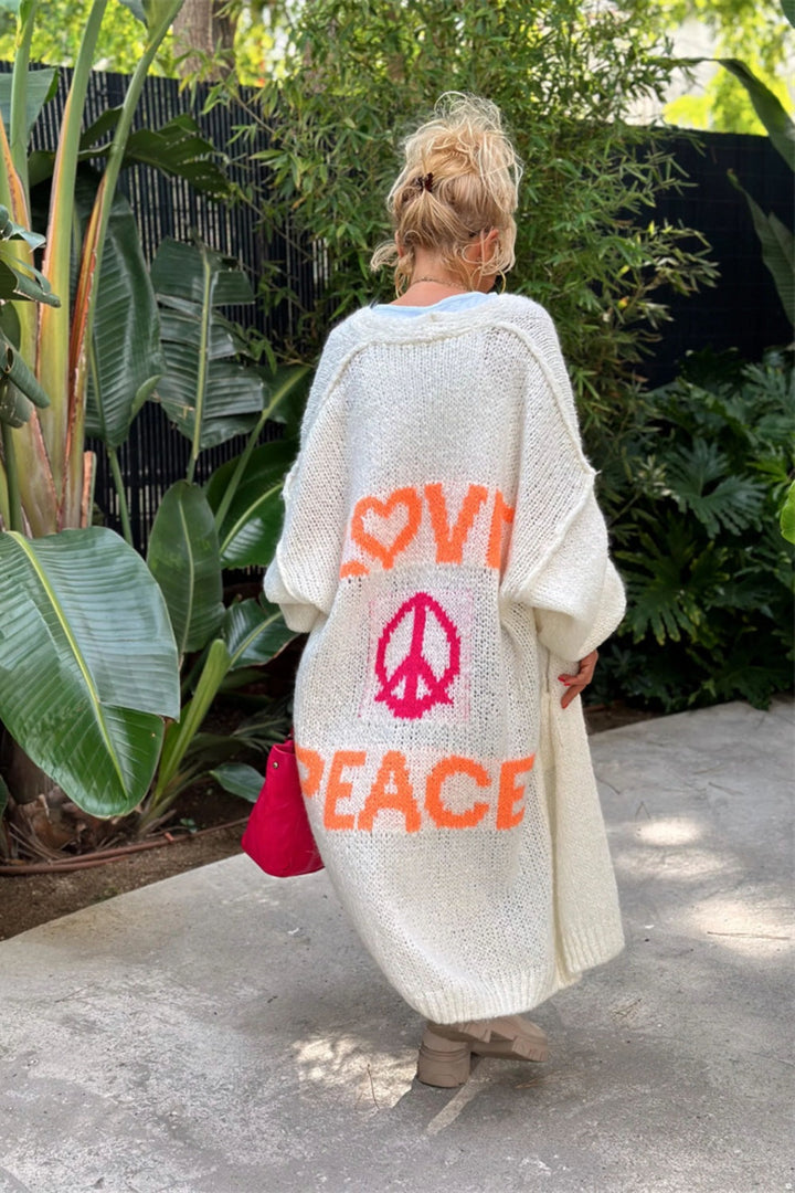 Giovanna | Cardigan lung oversized