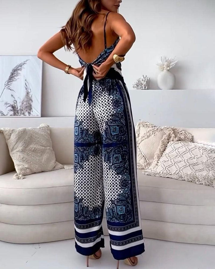 Helen | Set Elegant cu Talie Înaltă și Pantaloni pentru Vară