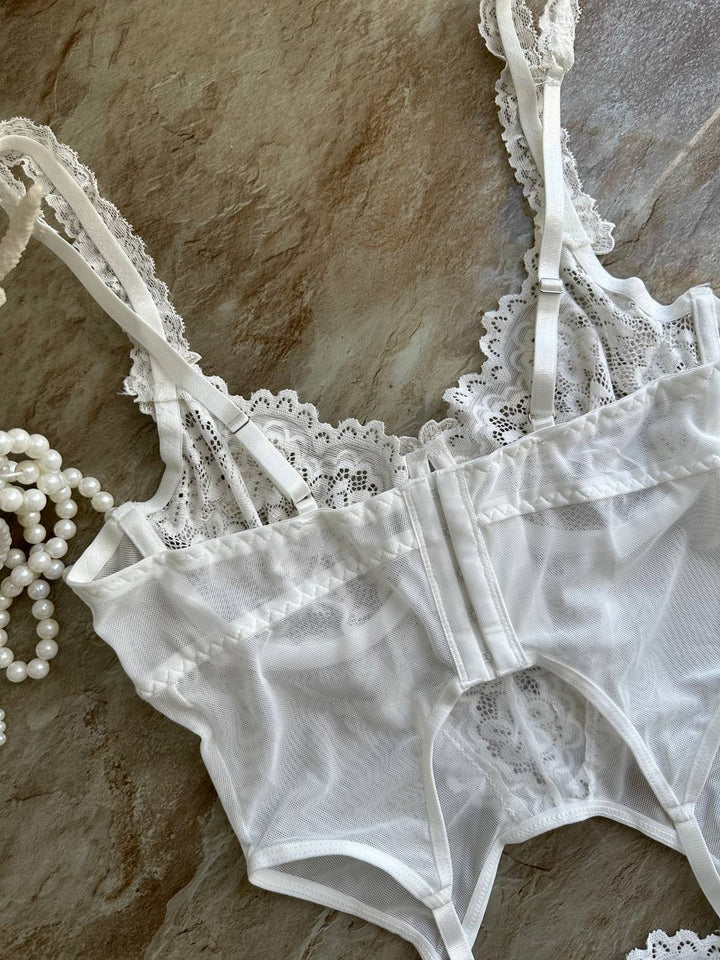 Leyla™ | Set elegant de lenjerie de mireasă