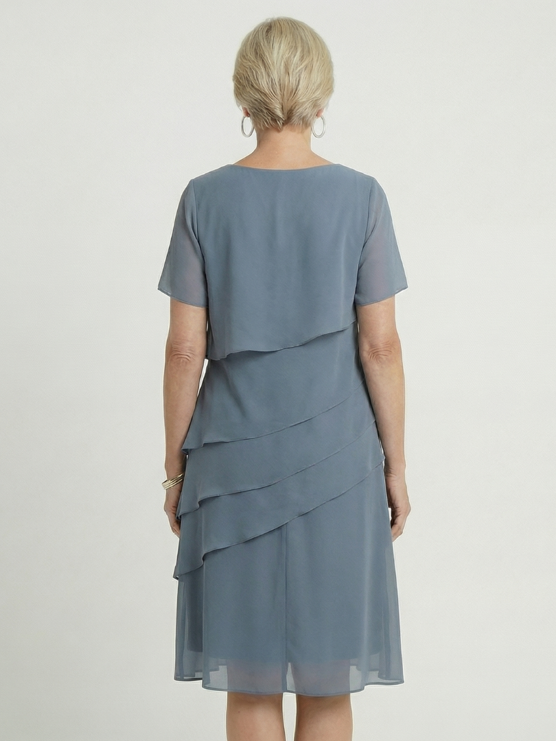 Bea | Rochie Midi Moale cu Contur