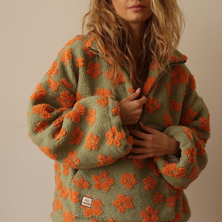 Amalia | Pulover Sherpa boho