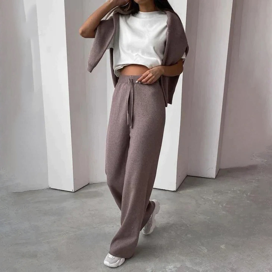 Cristiana | Set Elegant De Pulover Și Pantaloni Confortabili