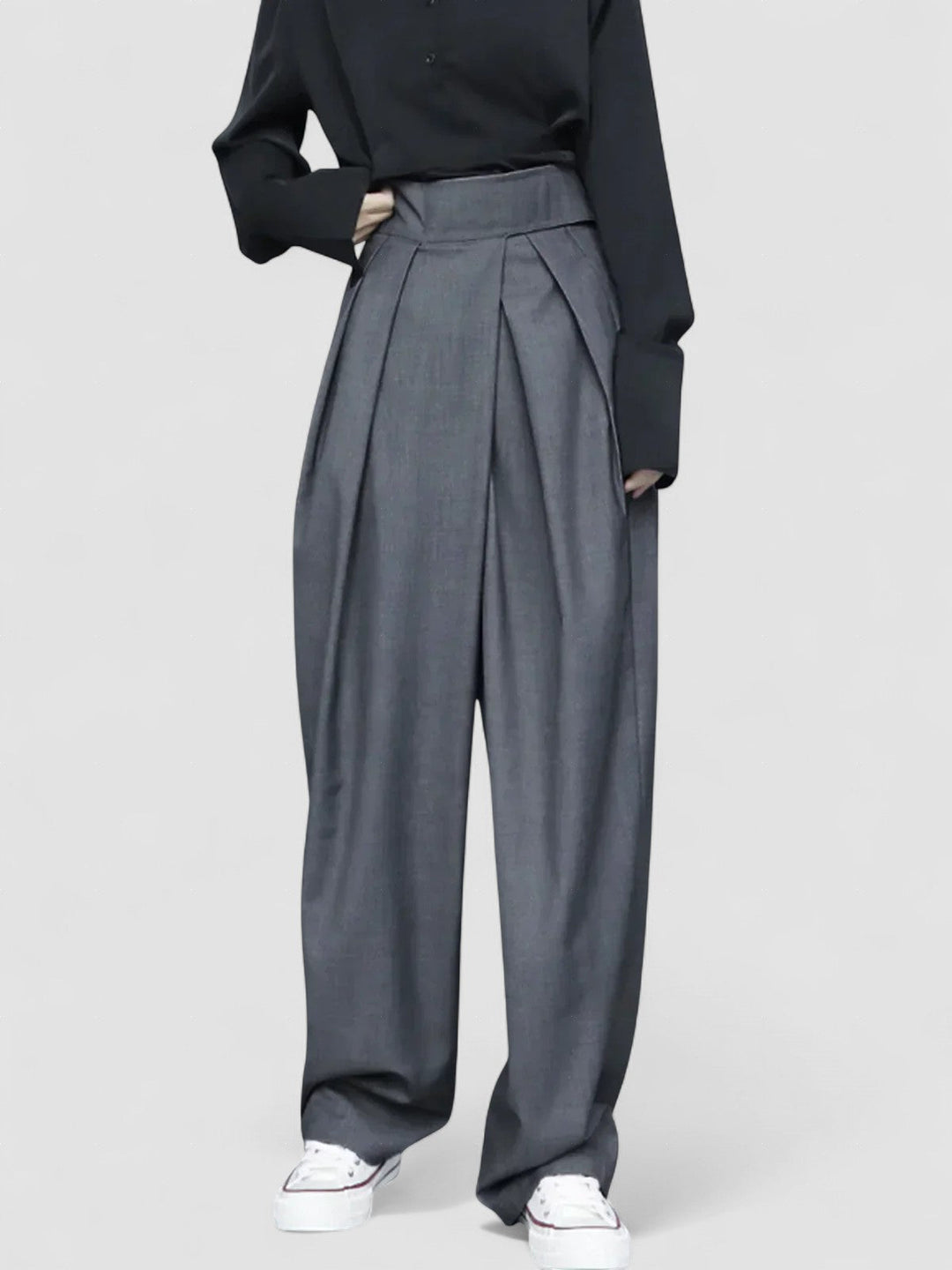 Pantaloni Largi cu Velcro