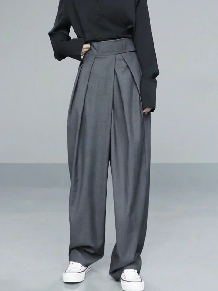 Pantaloni Largi cu Velcro