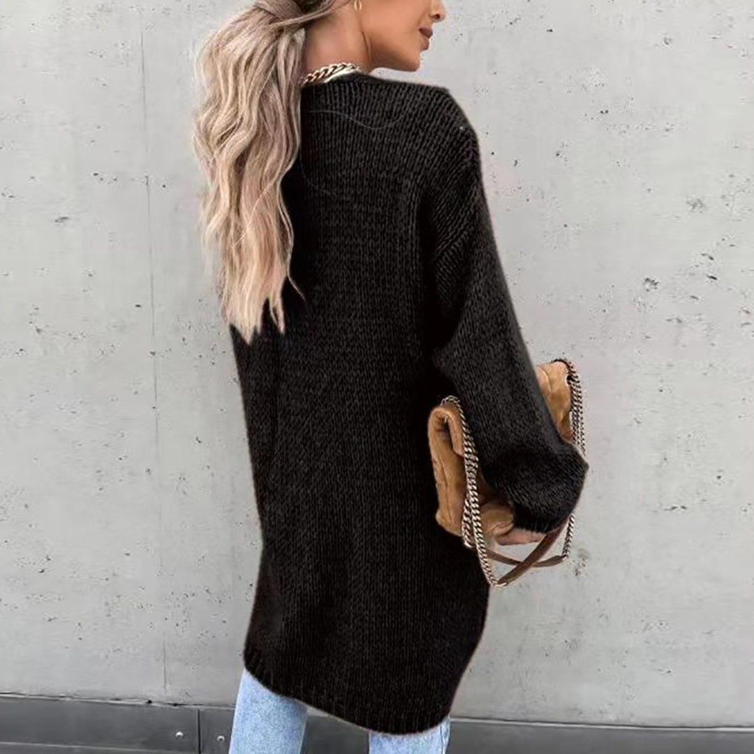 Camile | Cardigan lung clasic