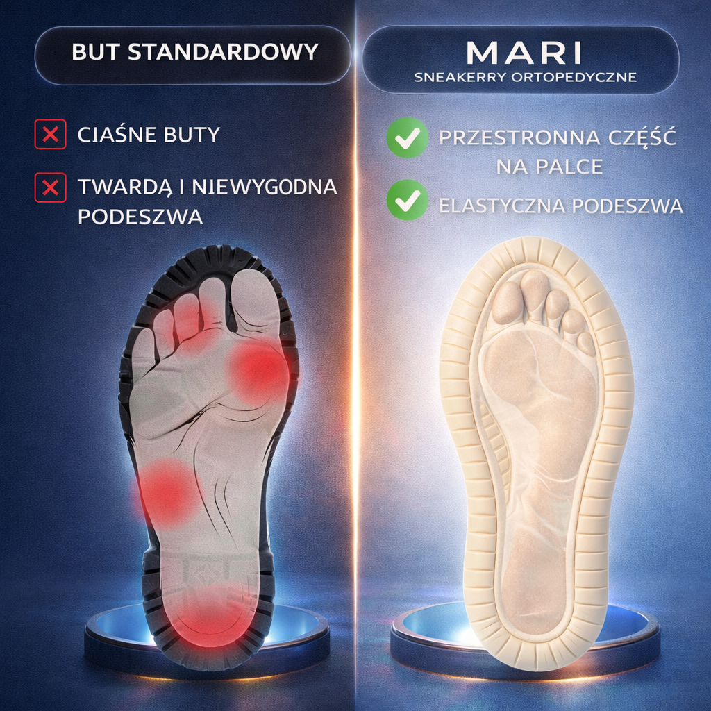 Mari | Sneakerși ortopedici confortabili