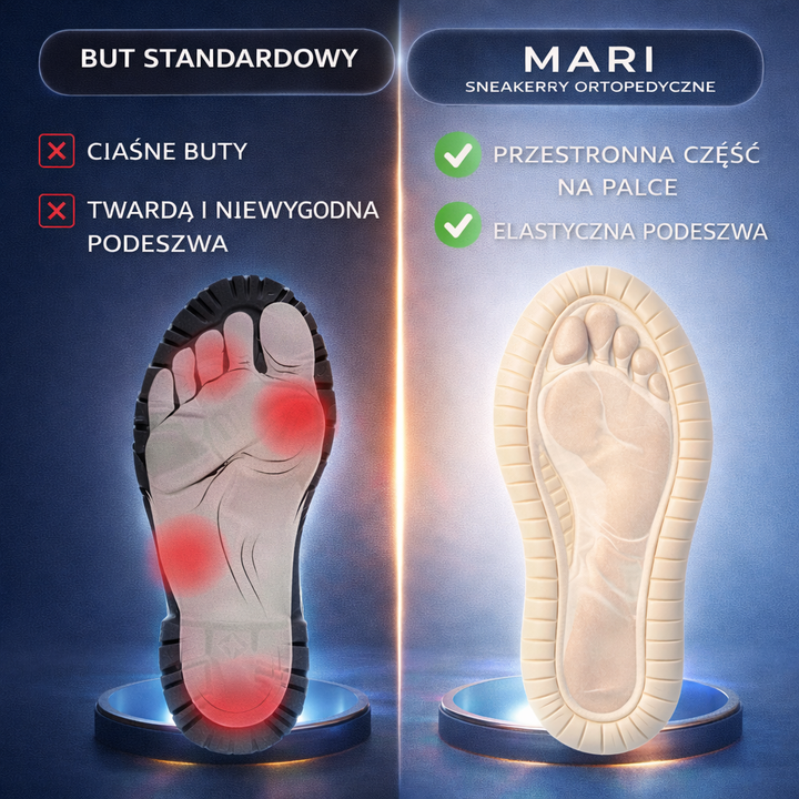 Mari | Sneakerși ortopedici confortabili