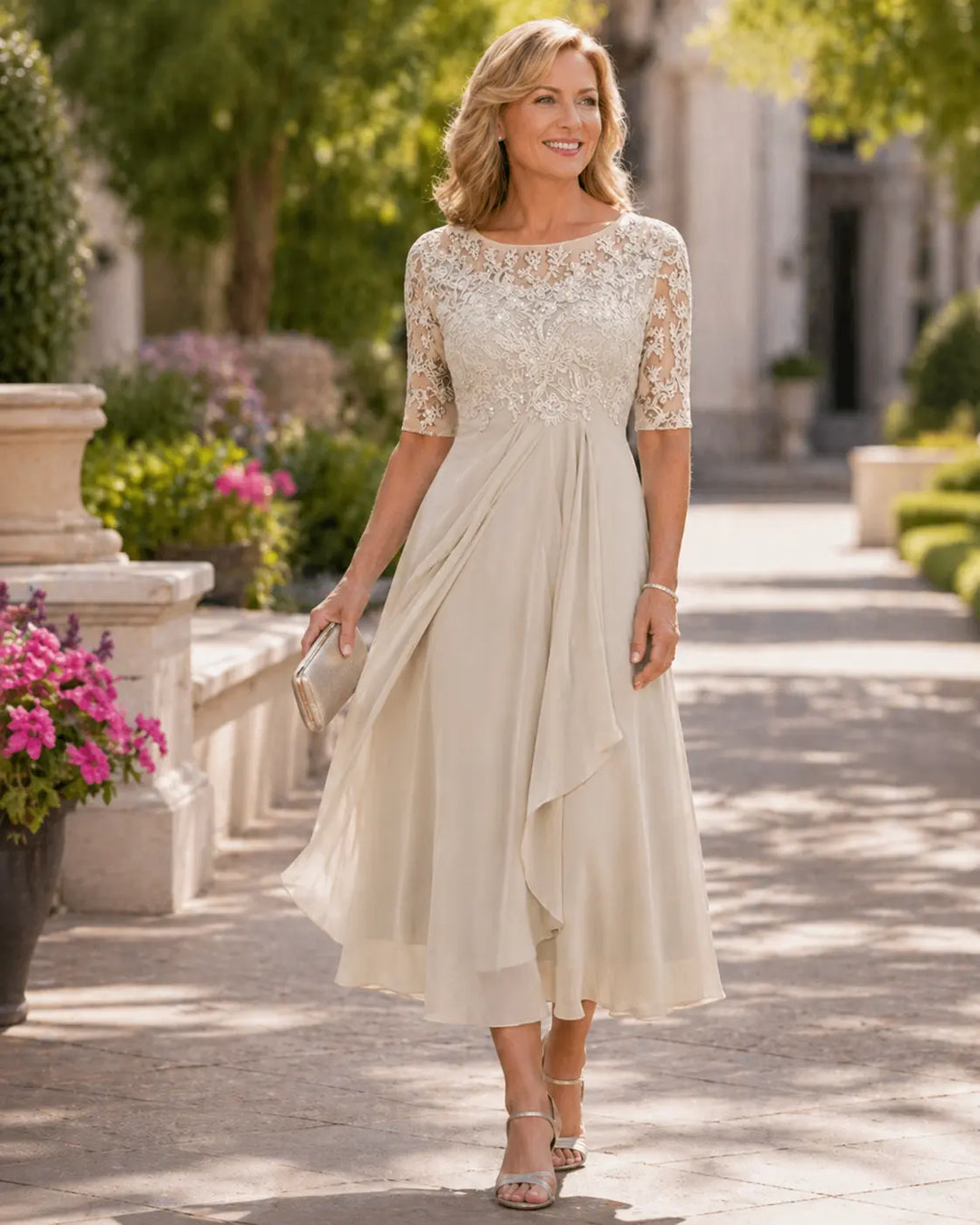 Maria | Rochie Elegantă din Chiffon