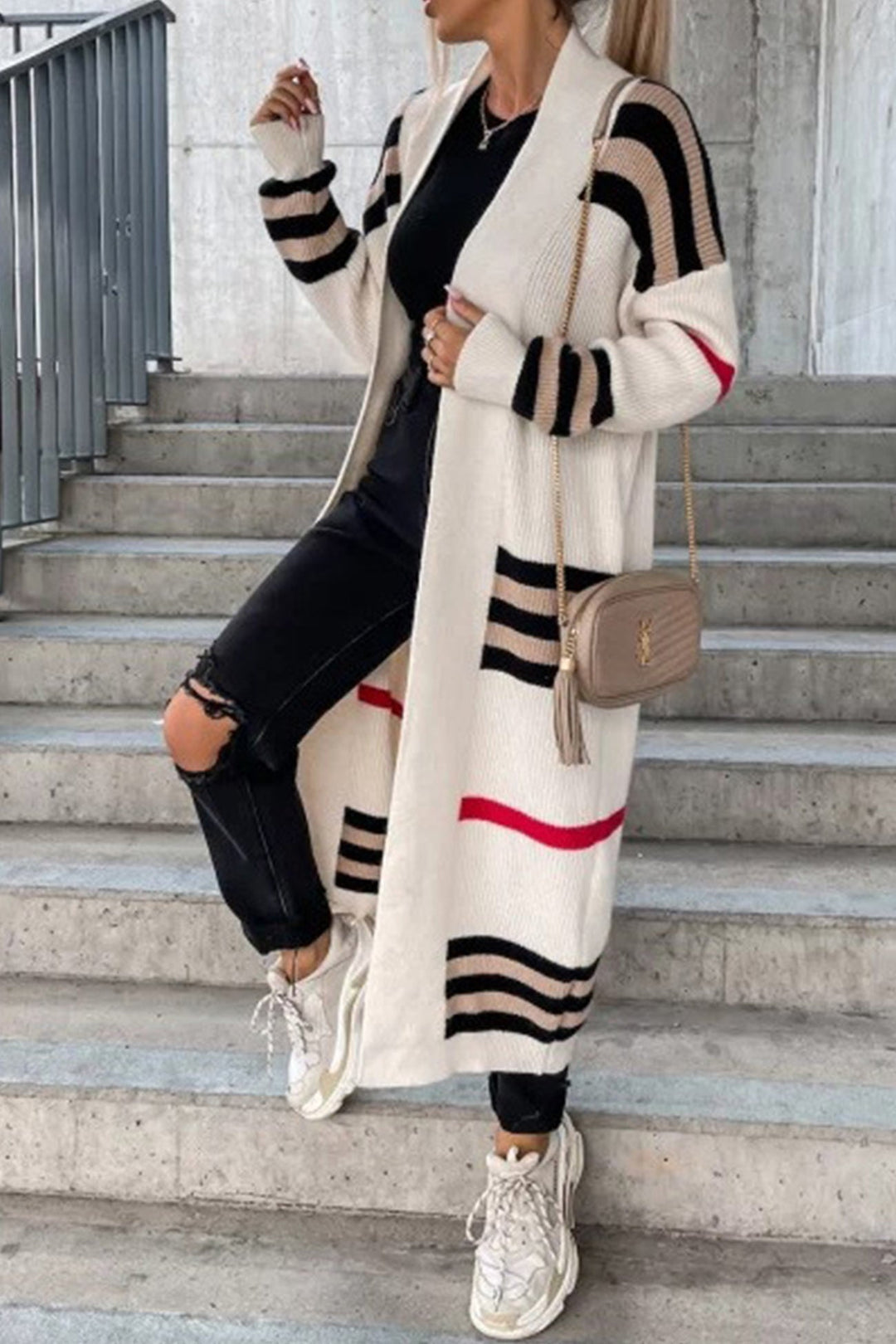 Wilma | Cardigan lung elegant