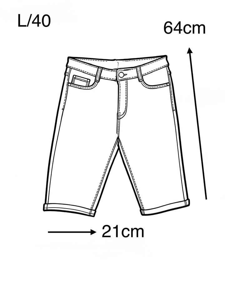 Musthave Push Up Denim Short - Blue